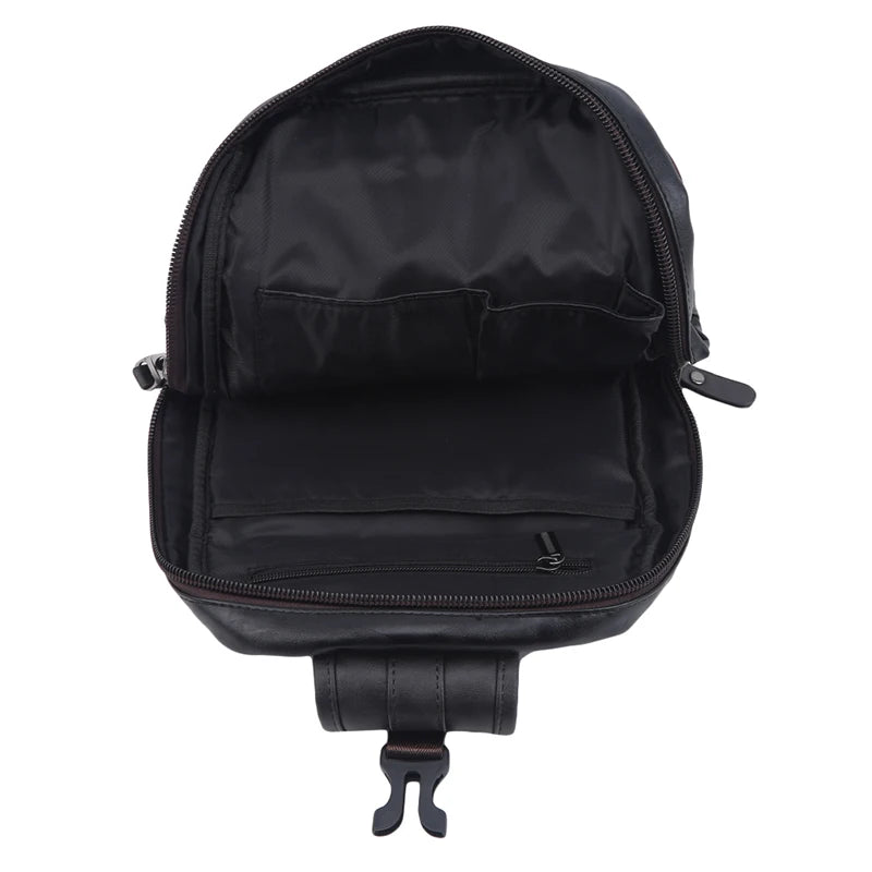Men's USB Charging Crossbody Chest Bag