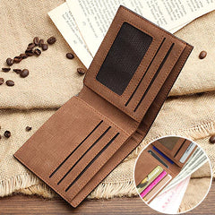 Men's Engraved Photo Wallet Personalized for Husband Wedding