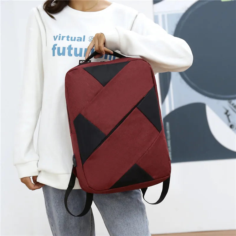 Waterproof Laptop Backpack w/ Charging Port