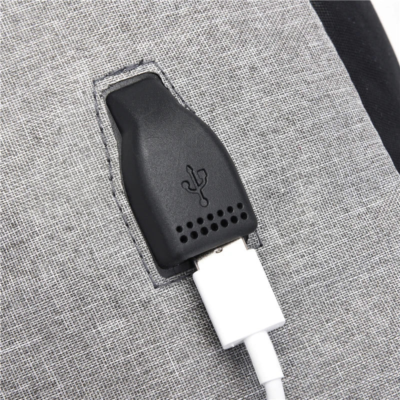 Waterproof Laptop Backpack w/ Charging Port