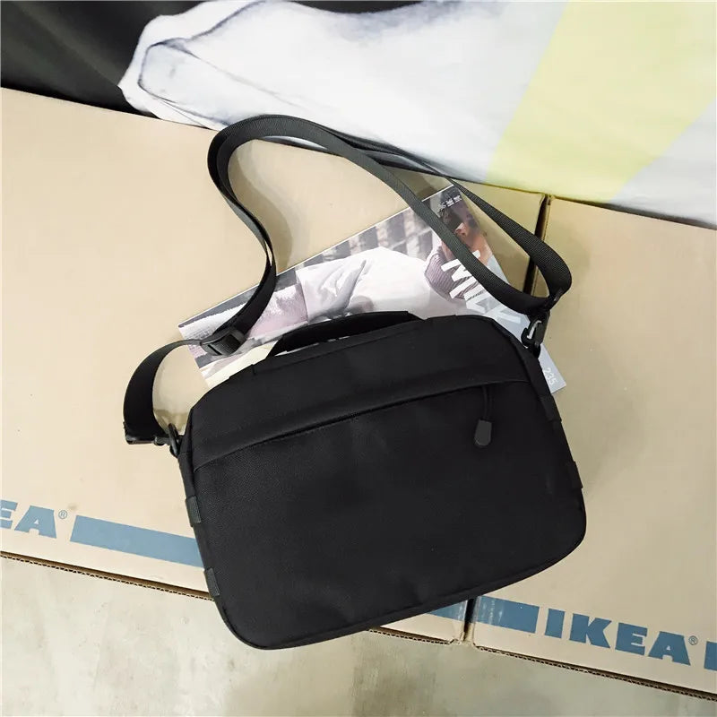 Men's Nylon Crossbody Bag Multifunctional Male Shoulder Messenger Bags