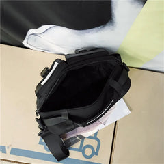 Men's Nylon Crossbody Bag Multifunctional Male Shoulder Messenger Bags