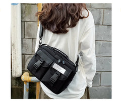 Men's Nylon Crossbody Bag Multifunctional Male Shoulder Messenger Bags