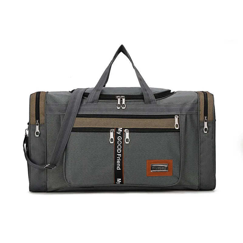 Men's Multifunctional Fitness Travel Bag Large Capacity Duffel Bag