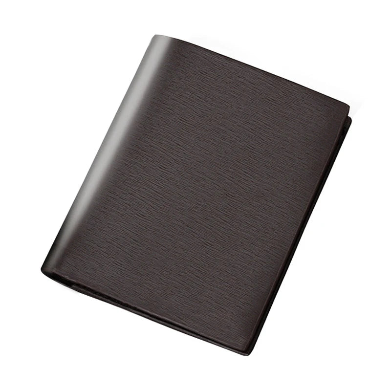 Men's Short Wallet Personality Vertical Large Capacity Wallet