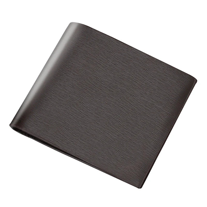 Men's Short Wallet Personality Vertical Large Capacity Wallet