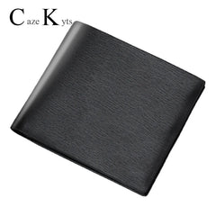 Men's Short Wallet Personality Vertical Large Capacity Wallet