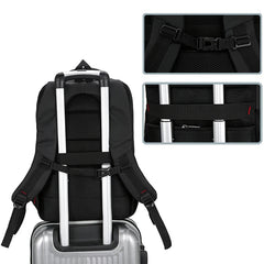 Men's High Nylon Backpack Waterproof Travel Business Laptop Backpack