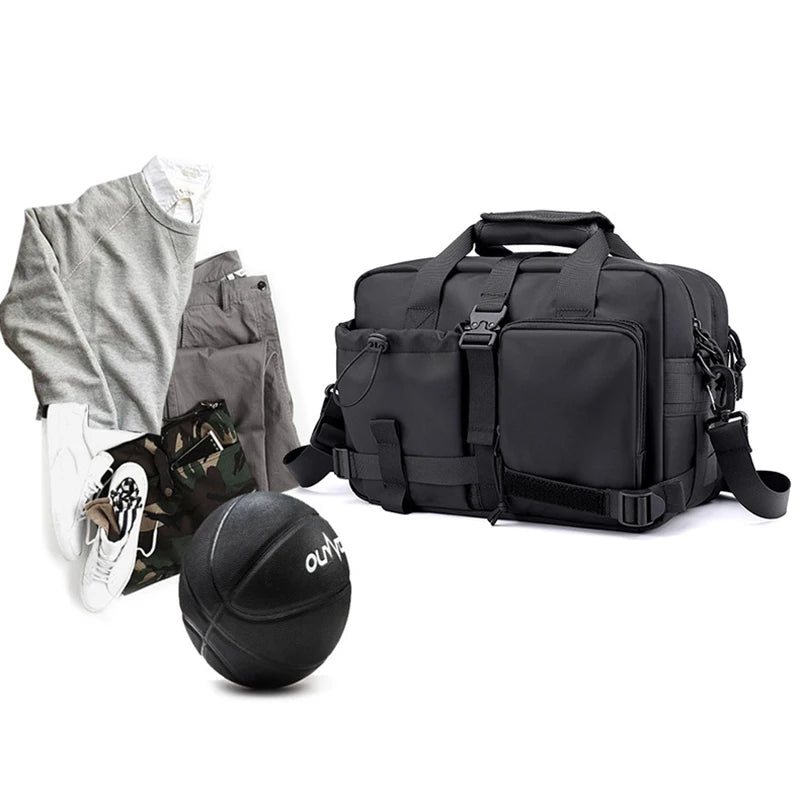 Large Capacity Casual Shoulder Messenger Bag Laptop Bag Travel Bag Handbag