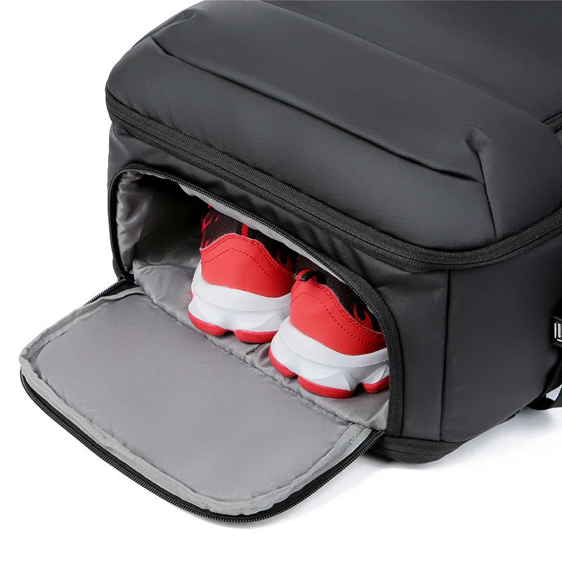 Men's Large Capacity Business Travel Backpack