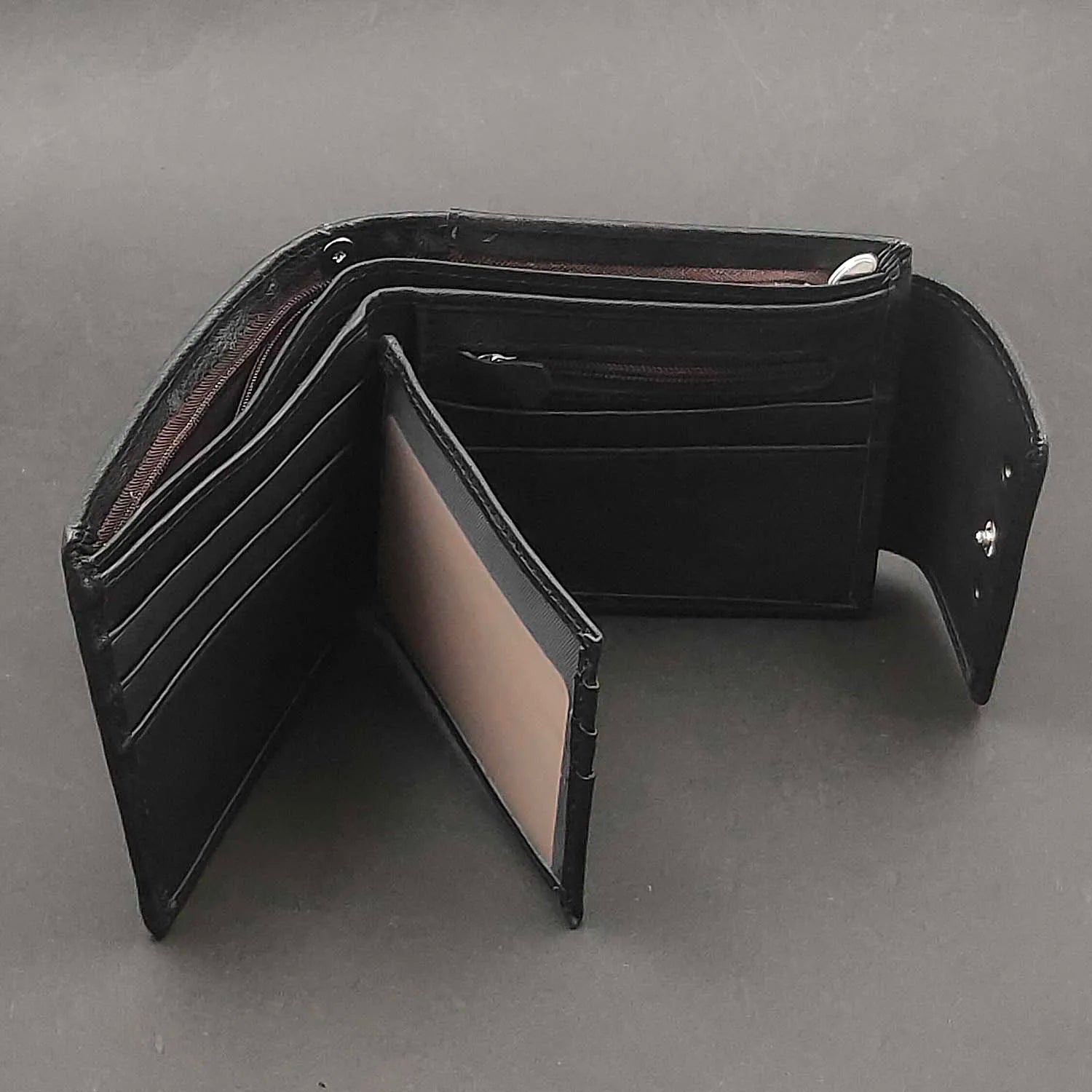 Men's Skull Biker Wallet with Chain
