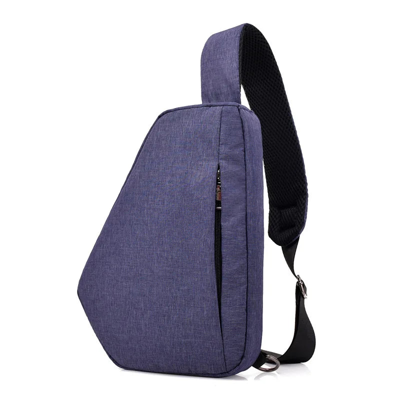 Men's Waterproof Chest Bag Lightweight Shoulder Bag