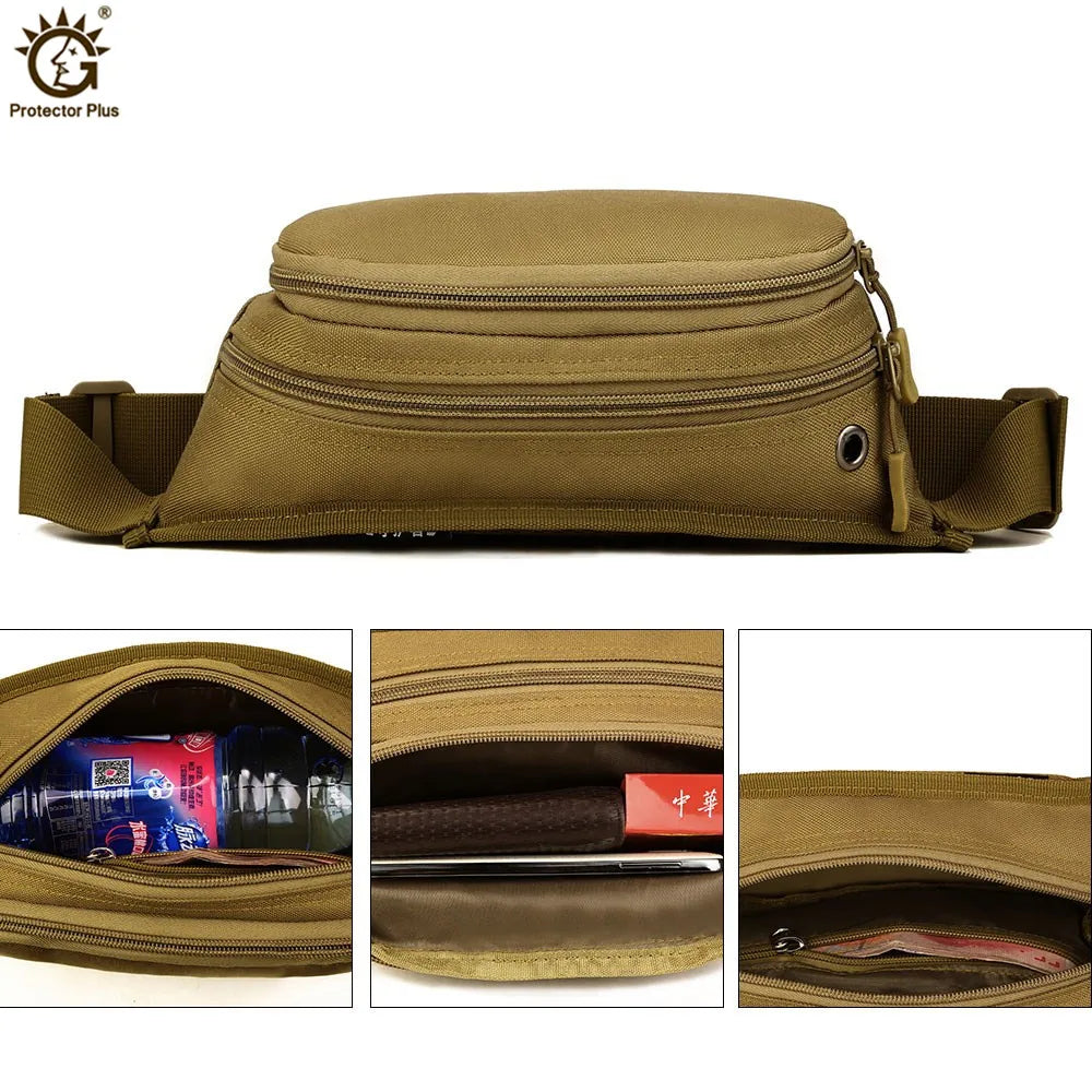 Multifunctional Waist Pack Chest Bag Phone Purse Chain Strap Pack