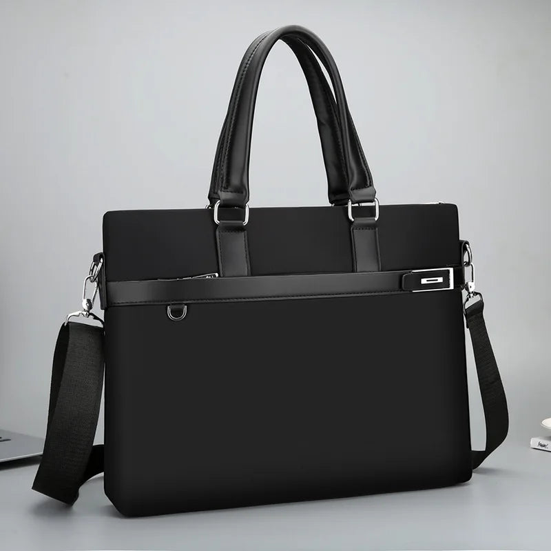 Men's Retro Business Laptop Briefcase Messenger Bag