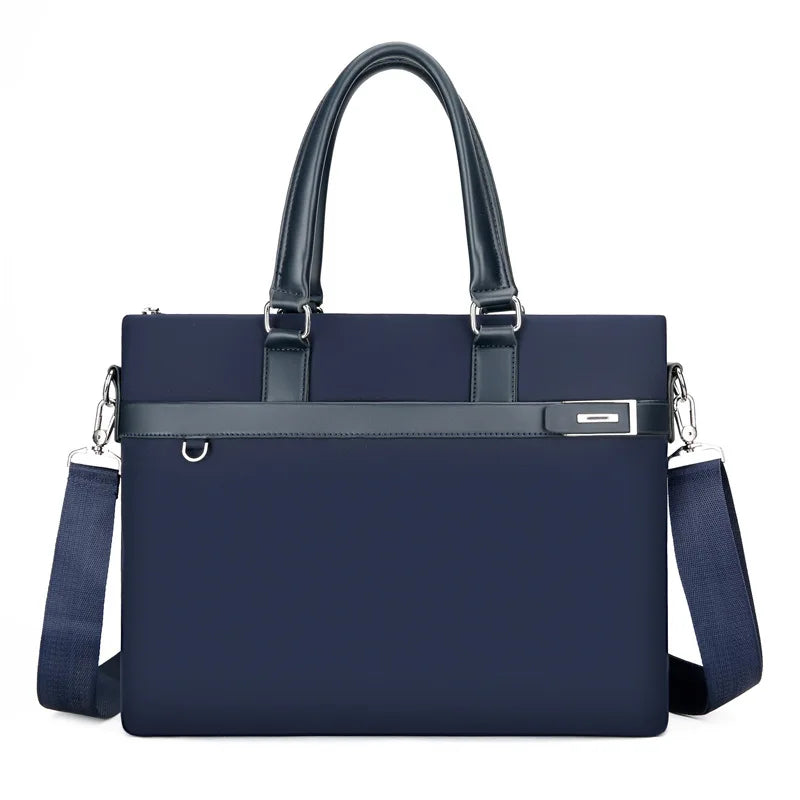 Men's Retro Business Laptop Briefcase Messenger Bag