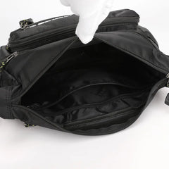 Men's One Shoulder Messenger Bag Work Large Capacity Briefcase