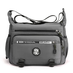 Men's One Shoulder Messenger Bag Work Large Capacity Briefcase