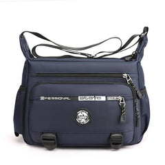 Men's One Shoulder Messenger Bag Work Large Capacity Briefcase