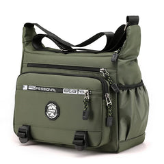 Men's One Shoulder Messenger Bag Work Large Capacity Briefcase