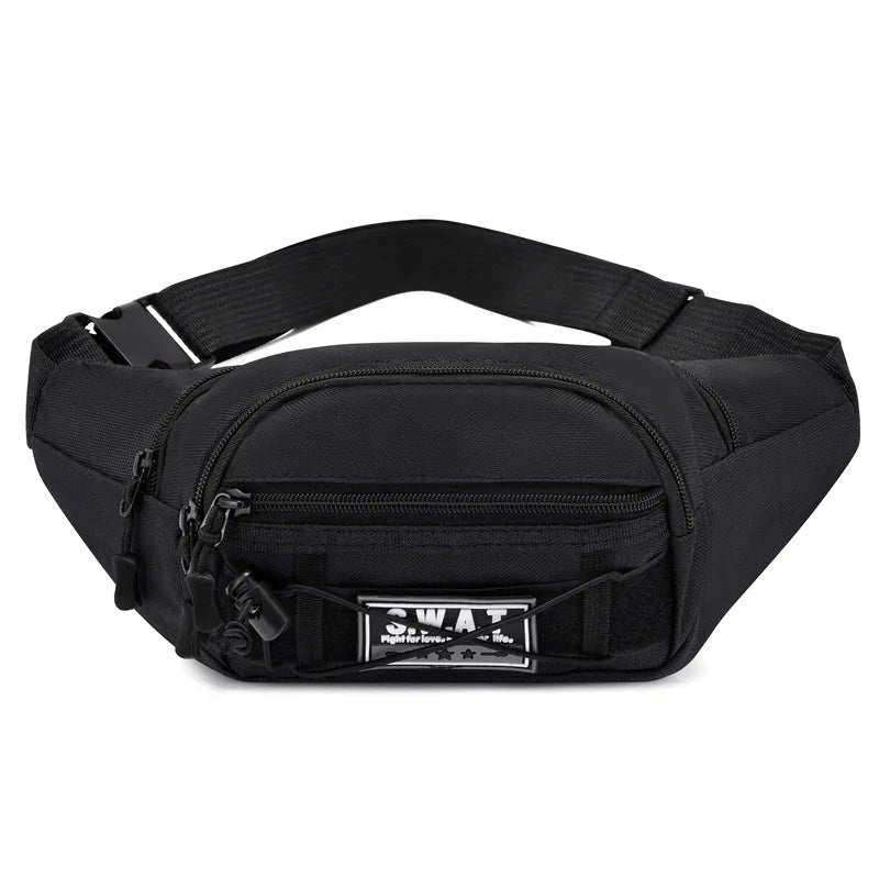 Men's Camo Waist Pack Multifunctional Outdoor Cashier Bag