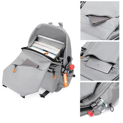 Outdoor Waterproof Backpack USB Lightweight Laptop Bag