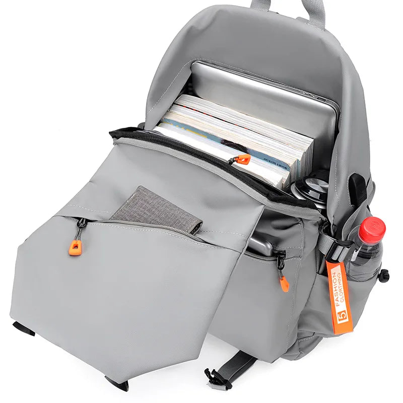 Outdoor Waterproof Backpack USB Lightweight Laptop Bag