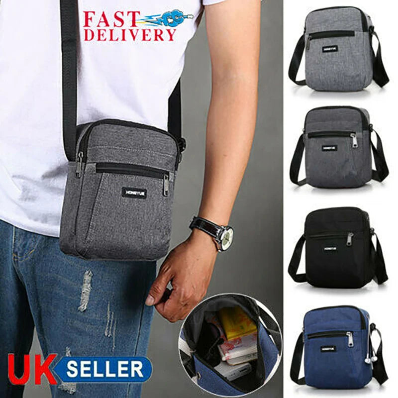 Men's RFID Passport ID Bag Waterproof Travel Backpack