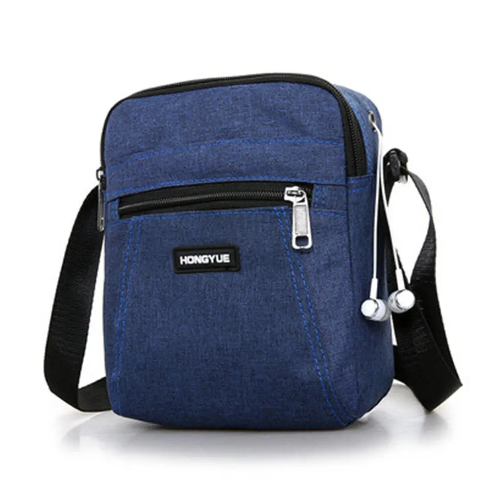 Men's RFID Passport ID Bag Waterproof Travel Backpack