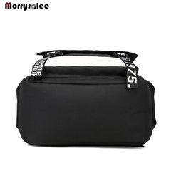 Men's Shoulder Bag USB Charging Backpack Neutral