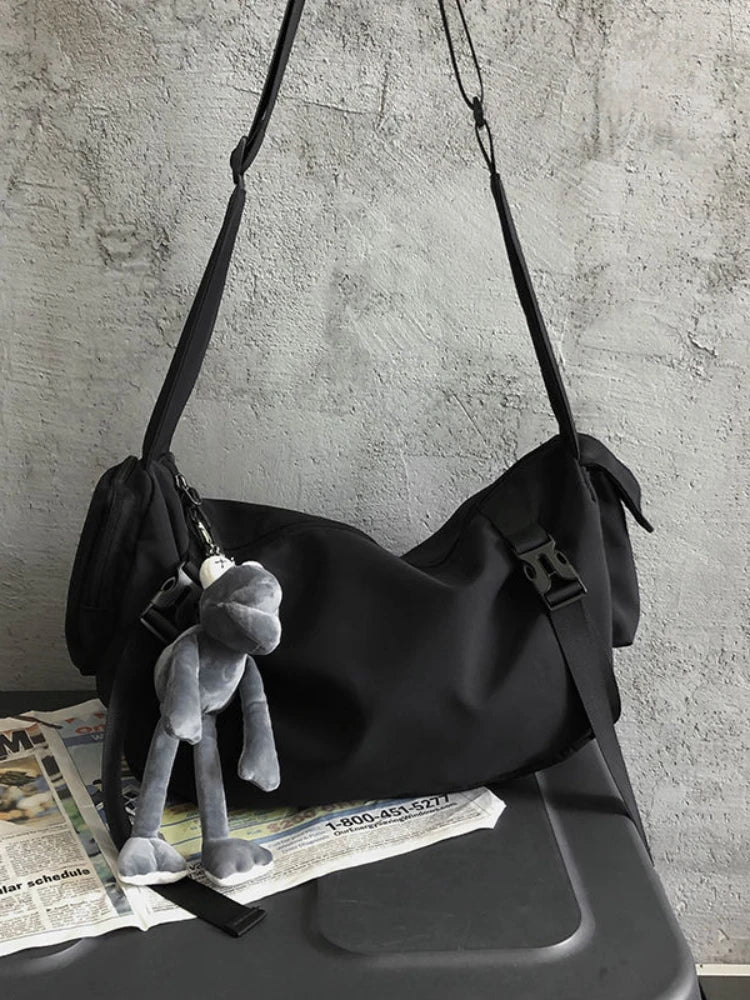 Japanese Functional Tooling Messenger Bag Large Sports Backpack