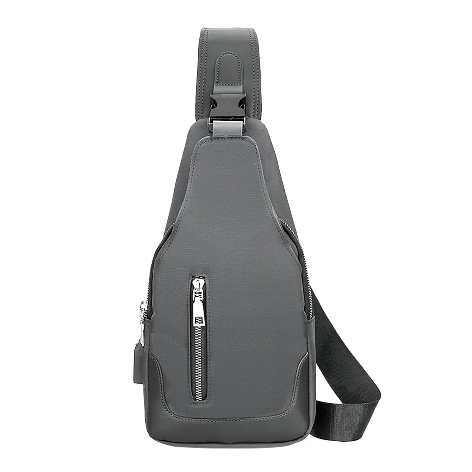Men's Business Crossbody USB Chest Bag