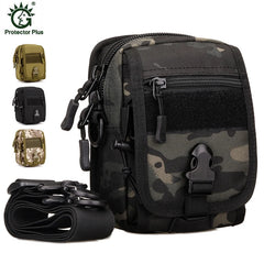 Men's Small Shoulder Bag Molle Military Messenger