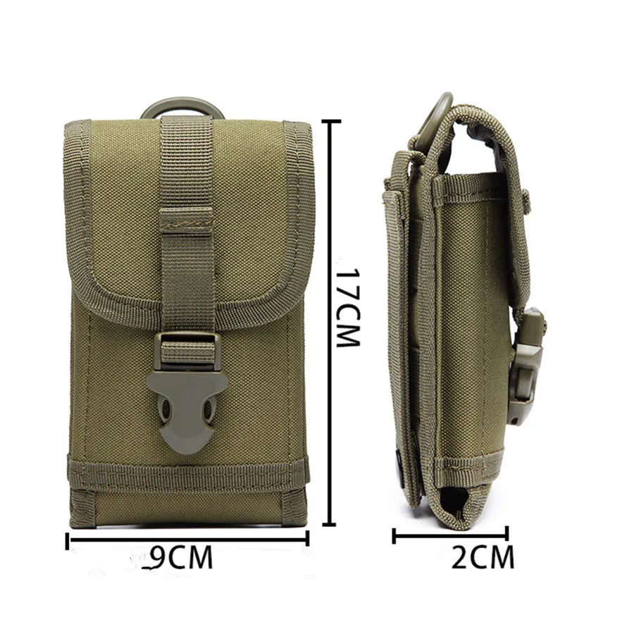 Tactical Mobile Phone Bag Men's Women's Sports Belt Pouch