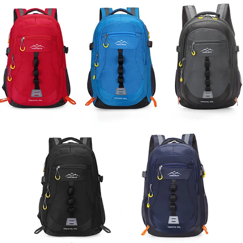 Men's Waterproof Travel Backpack Outdoor Rucksack
