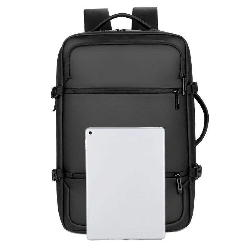 Men's Travel Business Trip Laptop Backpack USB Charging Interface