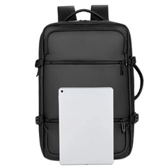 Men's Travel Business Trip Laptop Backpack USB Charging Interface