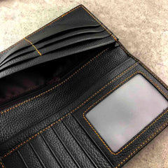 Classic Leather Bifold Wallet for Men