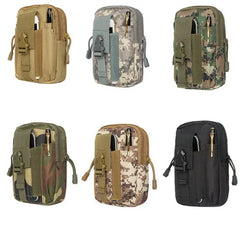 Men's Tactical Waterproof Waist Bag Money Purse Mini Outdoor Sport Small Bag