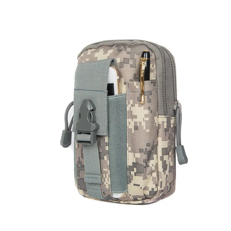 Men's Waistbags Belt Phone Pouch Sports Oxford Mobile Phone Pocket Bag