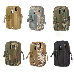 Men's Waistbags Belt Phone Pouch Sports Oxford Mobile Phone Pocket Bag