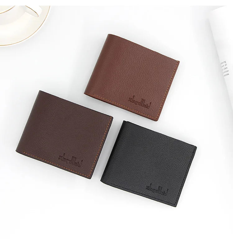 Men's Large-capacity Leather Business Wallet