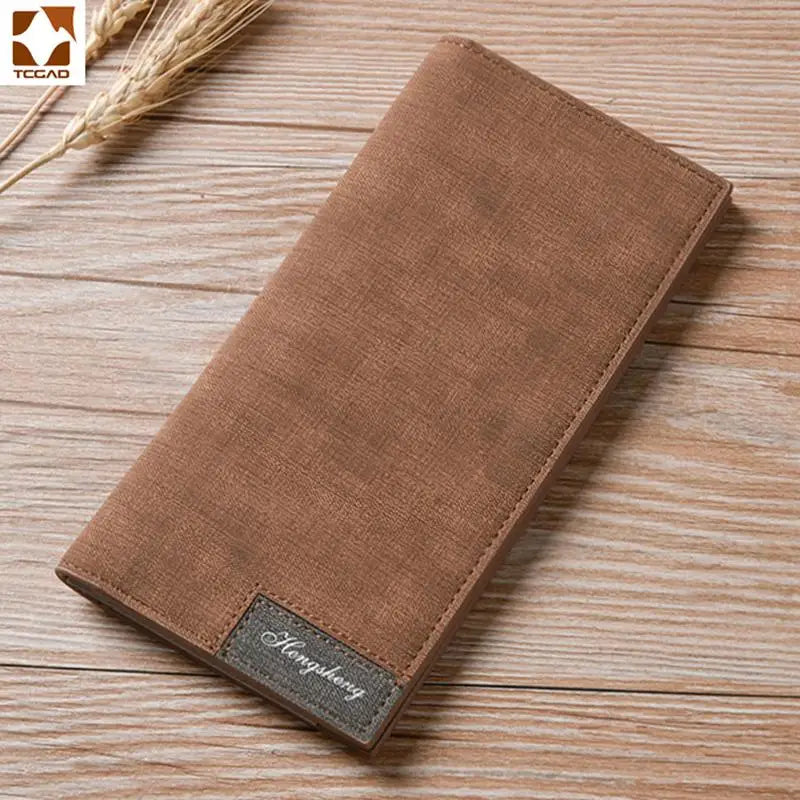 Vintage Leather Slim Men's Wallet