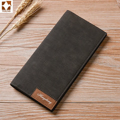 Vintage Leather Slim Men's Wallet