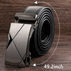 Men's Watch+Wallet+Belt Set PU Strap Casual Quartz Watch