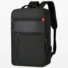 Men's Waterproof 15.6 Laptop Backpack USB Charging Business Bag