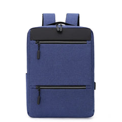 Men's Waterproof USB Backpack Stylish Back Bag 15.6 Laptop Bags