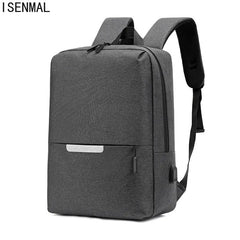 Waterproof Men's Backpack with USB Charging