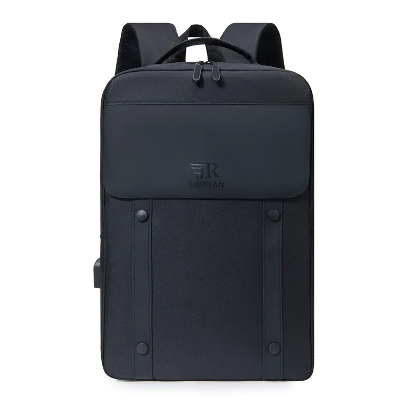 Men's Waterproof USB Business Backpack