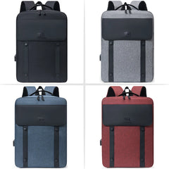 Men's Waterproof USB Business Backpack