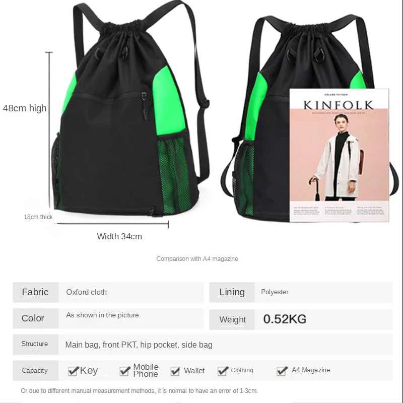 Men's Women's Basketball Training Multi-function Backpack